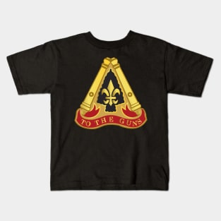 54th field artillery brigade wo txt Kids T-Shirt